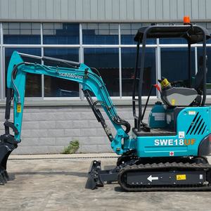 La nouvelle SWE18UF équipée des mini pelles sur chenilles SWE18 de haute qualité à moteur Yanmar Kubota est en vente - Product Image 3