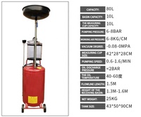YQY-tanque de drenaje de aceite a presión, Bomba rotativa, elevador de aceite al vacío, drenaje de aceite, sartén