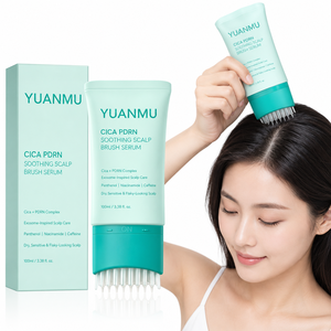 Suero Capilar Cica PDRN con Aplicador de Cepillo Incorporado, Exosomas Hidratantes, No Grasoso, Calmante, Cuidado del Cuero Cabelludo, Fortalece las Raíces del Cabello - Product Image 1