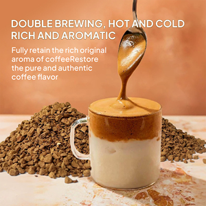 <span class=keywords><strong>Café</strong></span> Instantáneo Liofilizado |   <span class=keywords><strong>Café</strong></span> Ecológico Hecho con Granos de Arábica de Tueste Medio en Polvo - Product Image 4