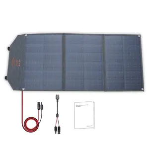 Sunport Power Well Design 100W Novo Produto Quente Dobrável Painel Solar Para Power Station Portátil Dobrável