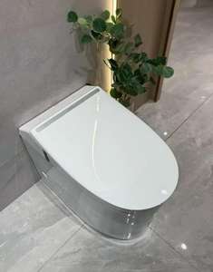 <span class=keywords><strong>WC</strong></span> intelligent électrique blanc avec télécommande, modes de drainage P-Trap et S-Trap, et chauffage du siège - Product Image 5