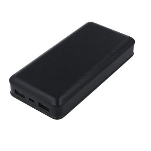 * Presa * batteria al litio esterna portatile portatile 20000mAh colore nero con 2 USB 5V 2.1A SKU-8190 elettronica/ - Product Image 1