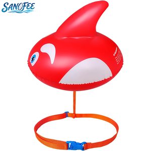 Giá tốt nhất 0.3 mét PVC phim hoạt hình cá mập 20L có thể gập lại và di động giữ an toàn cho bơi <span class=keywords><strong>Inflatable</strong></span> Bơi Phao - Product Image 1