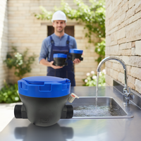 Compteur d'eau intelligent MAINONE, haute précision et faible consommation d'énergie, compteur d'eau ultrasonique, prend en charge RS485 M-BUS LORAWAN LORA 4G NB-IoT CE