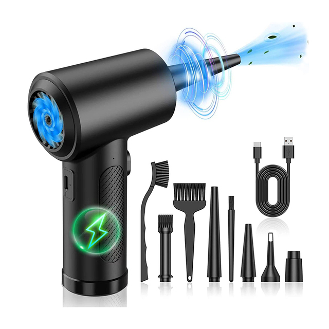 High Suction Blowing Integrated Portable Cordless LOGO Free High-power Car Vacuum Mini Handheld House Outdoor Vacuum Cleaner