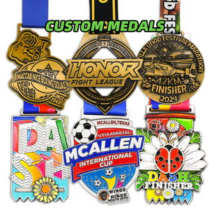 थोक सस्ते डिजाइन आपके अपने स्वयं के खाली जस्ता मिश्र धातु 3 डी गोल्ड प्लेटेड अवार्ड मैराथन चल रहा है। - Product Image 1