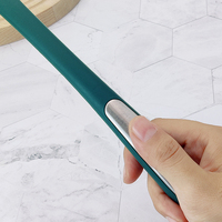 Wok résistant à la chaleur avec longue poignée en Silicone, ensemble d'ustensiles de cuisine, louche en Silicone avec filtre, outils de cuisine