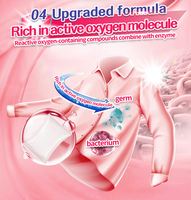 Échantillon Gratuit Nouvelle Formule Écologique 35g Lessive en Poudre Douce et Protectrice pour Vêtements de Bébé