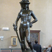 Décoration intérieure Sculpture occidentale grandeur nature Statue en bronze de David