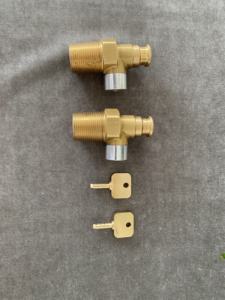 Vanne de bouteille GPL avec verrouillage de protection du remplissage - Product Image 3