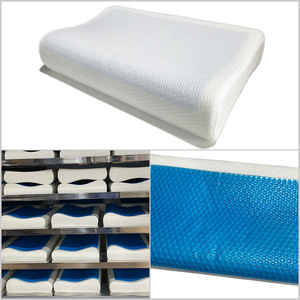 Aleader/Alleder Gel Memory <strong>Foam</strong> High/Low Pillow <strong>Model</strong> 60X40X12/10CM Promotes Health &amp; Relaxation with Cervical Care Function - Product Image 5