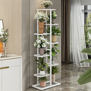 Support de rangement intérieur nordique en fer forgé cintre multicouche pour plantes vertes fleurs charnues balcon pots de fleurs vivants jardinières - Product Image 3