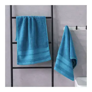 Groothandel Goedkope Prijs Hot Selling 100% Gekamde Katoenen Handdoeken Aanpassen Kleuren Voor Gebruik In De Badkamer