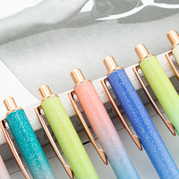 Stylos à bille rétractables personnalisés avec logo, de haute qualité, mignons, en métal, pour publicité, cadeau, nouveauté, papeterie pour cadeaux promotionnels