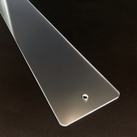 YUCHENG YC71 taille personnalisée Transparent Polycarbonate PC feuille LED lumière diffuseur panneau 1-12mm épaisseur 1240x2440mm coupe