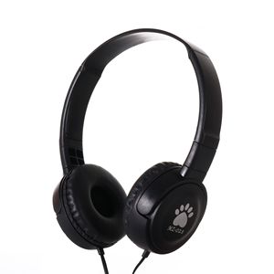 Cat's Claw children's headset subwoofer <b>wire</b> <b>control</b> with microphone retractable mobile phone computer headset - Product Image 6