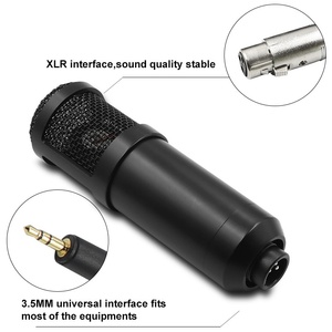 Microphone à condensateur professionnel BM800 avec bras articulé, support antichoc et filtre anti-pop - Product Image 5