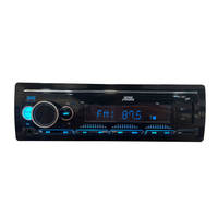 Radio MP3 para coche 1 Din, carga rápida para control remoto Bluetooth, buen diseño para colocación en salpicadero, PC, compatible con FLAC DSD, 1 año