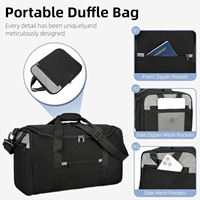 Sac de voyage à roulettes personnalisé avec logo, imperméable, grande capacité, sac de sport de plein air, sac de voyage pour hommes et femmes