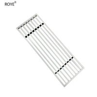 Grille à barre rectangulaire de style moderne Grilles d'air diffusées pour climatisation en alliage d'aluminium