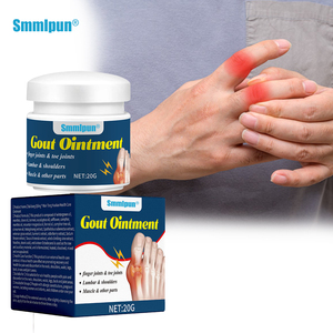 Ungüento para la Gota Smmlpun 20g, Alivia el Dolor en las Articulaciones de los Dedos de las Manos y los Pies, Calma el Dolor Lumbar y de Hombros, Fabricación OEM <span class=keywords><strong>ODM</strong></span>, Cuidado de las Articulaciones - Product Image 1