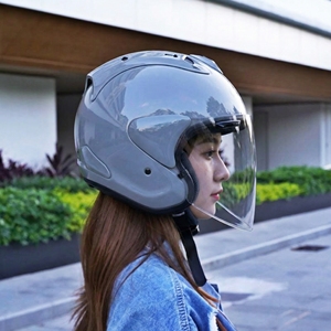 Casque de moto 3/4 ouvert en ABS à dégagement rapide, toutes saisons, course, sécurité, homologué DOT, garantie à vie, doublure en polyester, livraison gratuite - Product Image 4