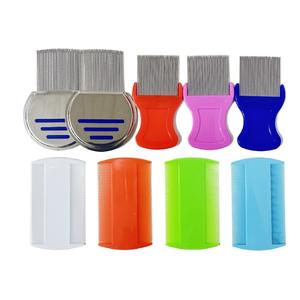 Peigne à aiguille à dents fines pour l'élimination des poux de puces pour chien et chat nettoyage outils de toilettage ensemble de peignes - Product Image 5