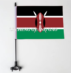 Bandera de Seguridad para Bicicleta con Asta y Soporte de Montaje, Bandera de Cabo Verde para Bicicleta - Product Image 2