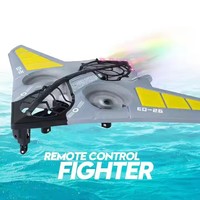 Avion modèle B2 pour débutants, jouet télécommandé avec lumière LED, contrôle de vol rotatif à 360°, planeur en mousse, avion RC