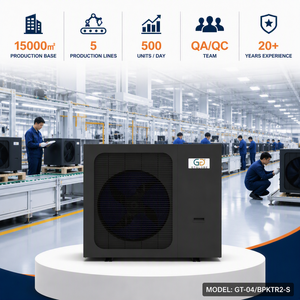 Pompe à chaleur monobloc DC Inverter OEM R290 air-<span class=keywords><strong>eau</strong></span> 12,2 kW avec contrôle Wi-Fi pour chauffage et <span class=keywords><strong>eau</strong></span> chaude – Vente en gros - Product Image 3