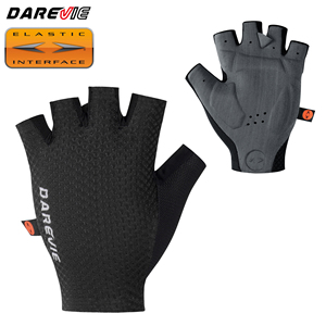 Gants de vélo Darevie d'été antidérapants à demi-doigts, absorption des chocs, gants de vélo de route, interface élastique italienne, paume d'équipe - Product Image 3