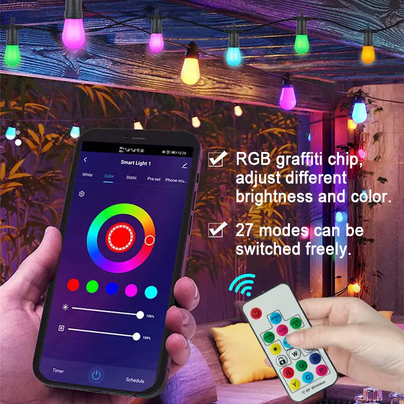Flickering Sky Voice- Activated Smart Fantastic Wifi Led Star Projector Light