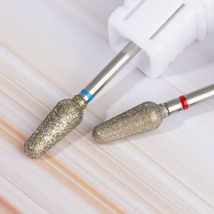 3/32 Russian Diamond Nail <b>Drill</b> <b>Bit</b> Safety Cuticle Cleaner Electric Manicure Pedicure Grinding Head Tool Nail <b>Drill</b> <b>Bits</b> Set - Product Image 2