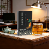 Sachets de thé aux cinq trésors de ginseng personnalisés – Thé aux herbes pour l'énergie masculine avec ginseng et maca (5g x 30 sachets) – Thé pour l'amélioration masculine
