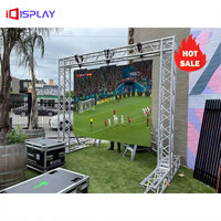 3m X 4m Su Geçirmez Açık Hava Sahne LED Duvar HD Modül Kiralık LED Ekran P2.6 P2.9 P3.91 Canlı Konser Etkinlikleri için