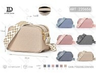 Women's Denim <b>Camera</b> Crossbody <b>Bag</b> Single Strap Zipper Closure All Seasons - Product Image 1