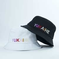 Trending Canvas Vismuts Hete Verkoop Geborduurde Emmerhoed Met Aangepast Logo