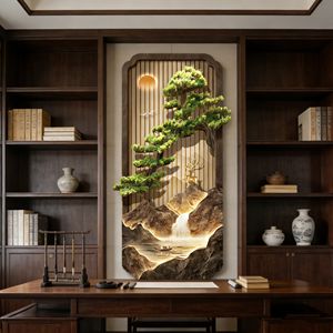 ทรัสเทค ไม้เอ็มดีเอฟดิจิทัลรักษ์โลก |   ดีไซน์ภูเขาไพน์ ตัดด้วยเลเซอร์อย่างแม่นยำ <span class=keywords><strong>ทน</strong></span>ทาน ทันสมัย แข็งแรง ให้ความรู้สึกสามมิติ - Product Image 3