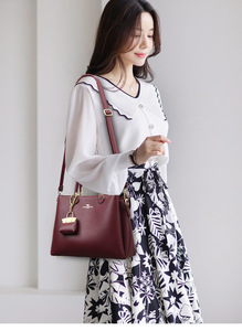 Fashion New Designer Crossbody <b>Bags</b> High Quality PU Leather Shoulder Messenger <b>Bag</b> Casual Totes Luxury Women Handbags and Purses - Product Image 5