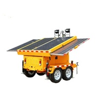 Générateur éolien solaire de 10 kW sur remorque