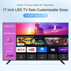 Ultra Slim 32 inch 4K UHD không khung Android thông minh TV không dây đúc 2GB RAM 16GB ROM Quad Core Bộ vi xử lý - Product Image 3