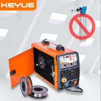 Soudeuse MIG/MMA portable électrique à onduleur DC pour soudage au gaz CO2 et sans gaz (MIG-160)