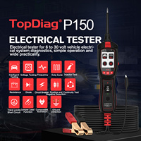 Probador de Circuitos Topdiag P150 12V, Detector de Voltaje Digital sin Contacto, Multímetro, Herramienta de Diagnóstico de Fallas Eléctricas en Automóviles