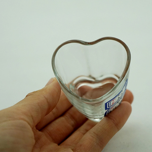แก้วช็อต Tequlia โปร่งใสรูปหัวใจ2ออนซ์น่ารักน่ารักแฟนซีพิเศษ - Product Image 2