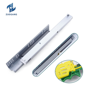 3 lần kênh đẩy để mở Hidden Telescopic <span class=keywords><strong>rails</strong></span> mềm đóng undermount giấu Ngăn kéo trượt Trung Quốc nhà máy - Product Image 5