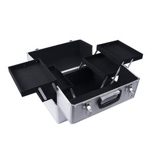 Professionnel voyage maquillage cosmétique valise ongles cas maquillage mallette valise beauté maquillage étui aluminium - Product Image 5