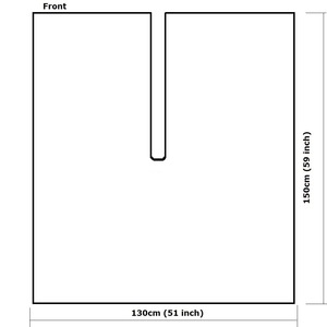 130*150CM autunno inverno pendenti Cashmere Modulare forchetta allungata poncho a scialle ispessite cappe nere - Product Image 2