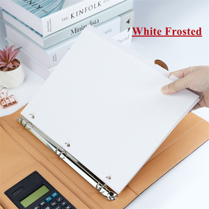 A4 마카롱 PP 8-탭 인덱스 디바이더 인덱스 페이지 플레이트 3 홀 모란디 컬러 내부 용지 스페이서 플래너 Filofax 탭 디바이더 - Product Image 3