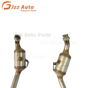 Sistema de Escape con Downpipes B58, Tubo de Escape de Acero Inoxidable Modificado, Juego de Convertidor Catalítico Euro 4, Compatible con X204 <span class=keywords><strong>GLK</strong></span> 2012-2015 - Product Image 3